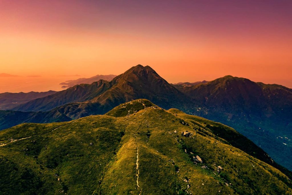 lantau peak leaving hong kong