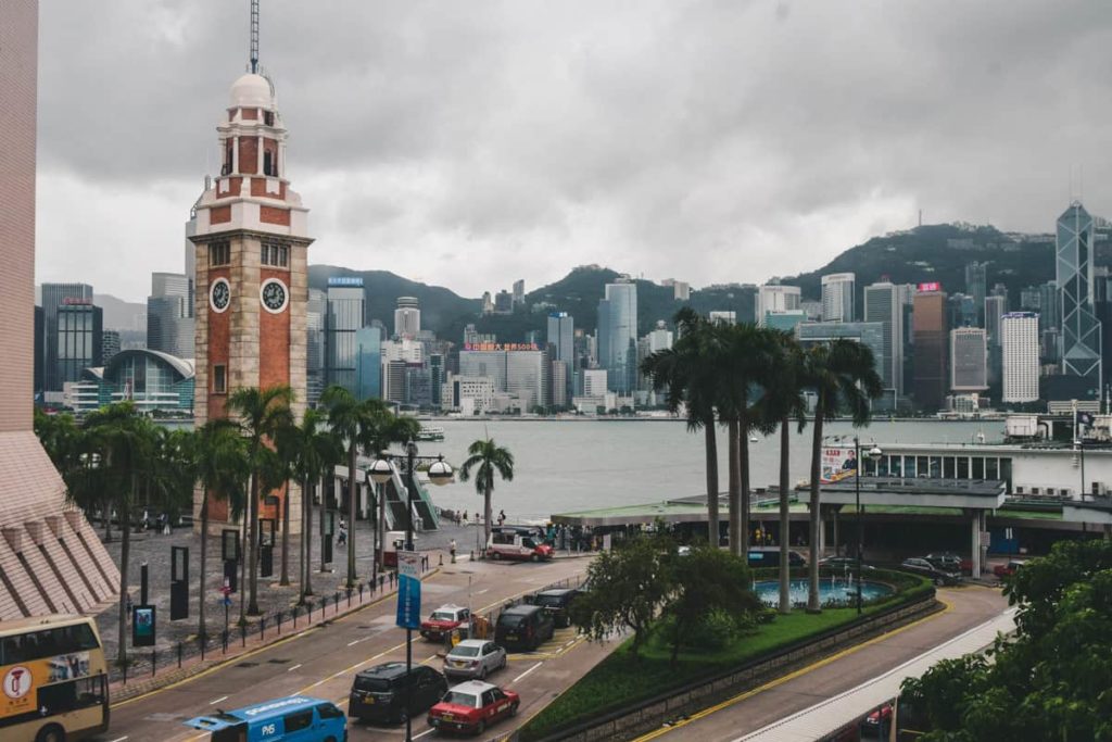 clock tower tsim sha tsui leaving hong kong